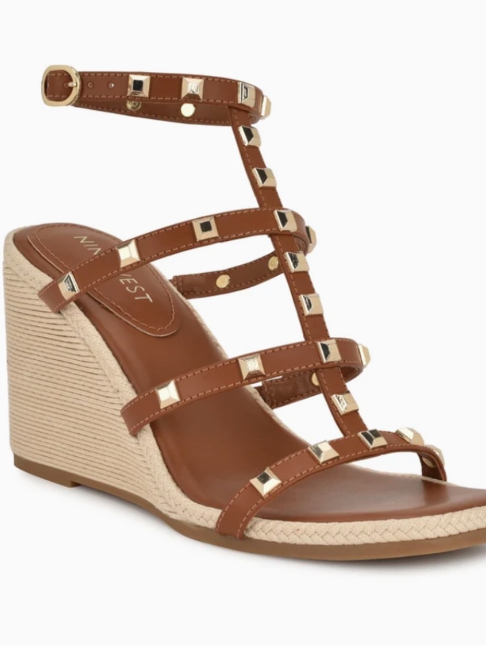 Nine West Sardis Strappy Wedge Sandal
